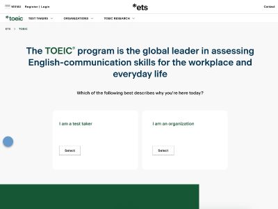 The TOEIC Official Website